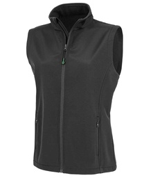 RS902F Result Genuine Recycled Ladies Printable Soft Shell Bodywarmer