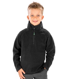 RS905B Result Genuine Recycled Kids Zip Neck Micro Fleece