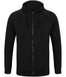 SF526 SF Unisex Slim Fit Zip Hooded Sweatshirt