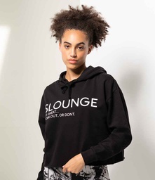 SK516 SF Ladies Cropped Slounge Hoodie