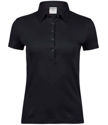 T1441 Tee Jays Ladies Pima Cotton Interlock Polo Shirt