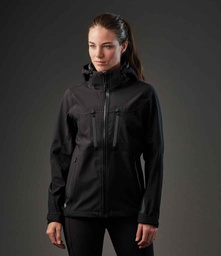 XB3W Stormtech Ladies Patrol Hooded Soft Shell Jacket