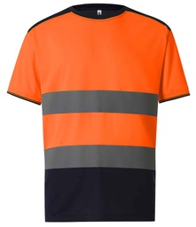 YK013 Yoko Hi-Vis Two Tone T-Shirt