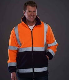 YK060 Yoko Hi-Vis Heavyweight Fleece Jacket