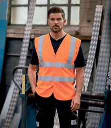 YK110 Yoko Hi-Vis Anti-Static Flame Retardant Waistcoat