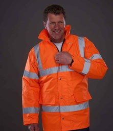 YK202 Yoko Hi-Vis Classic Motorway Jacket