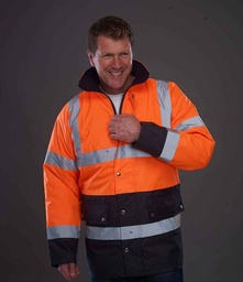 YK204 Yoko Hi-Vis Two Tone Motorway Jacket