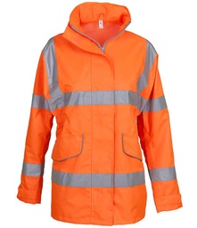 YK218 Yoko Ladies Hi-Vis Executive Jacket