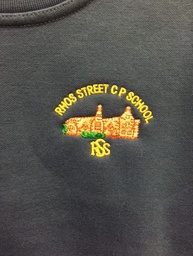 [YRS-BAG-BOOK] Rhos Street CP School Book Bag QD51 (Bright Royal) Inc Embroidery