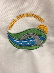 Ysgol Bro-Dyfrdwy Polo Shirt (White)