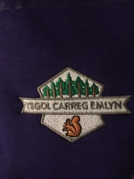 [YCE-BOOK-BAG] Ysgol Carreg Emlyn Book Bag QD51 (Purple)