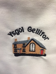 Ysgol Gellifor Polo Shirt (White)