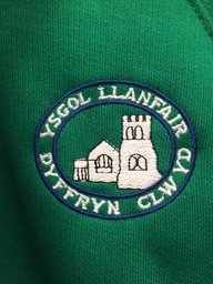 Ysgol LLanfair Sweater (Emerald) MD01B