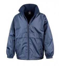 Ysgol Plas Brondyffryn Navy Micro Fleece Lined Jacket Sml – 3XL