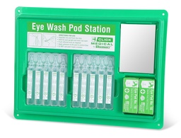 [CM0715 - CLICK MEDICAL EYEWASH POD STATION] CM0715 - CLICK MEDICAL EYEWASH POD STATION (10X20ml)