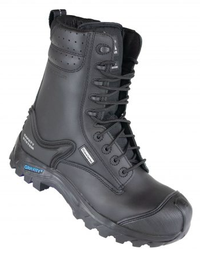5204 Himalayan Black Leather Boot