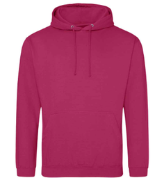 Colwyn Jetski Club - JH001 AWDis College Hoodie Hot Pink (£18.14 inc VAT)