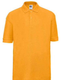 [Ysgol Twm o'r Nant Polo Shirt Gold 539B] Ysgol Twm o'r Nant Polo Shirt Gold 539B