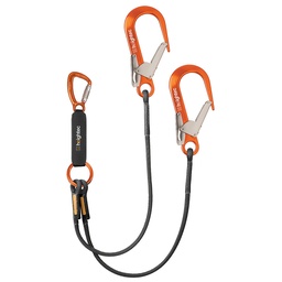 [L2T125S] ELITE twin l’yrd - tri-act, 1.25m, s.hooks