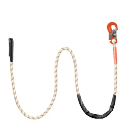 [LAR02H] PIRANHA replacement rope 2m, hook