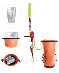 [WK33100S] TowerPack Rescue system 100m, ProSeal 20Y