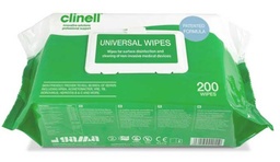 [Clinell Wipes - PK200 - CM1902] Clinell Universal Wipes - PK 200