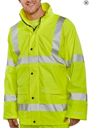BSEEN PU JACKET PUJ471 YELLOW