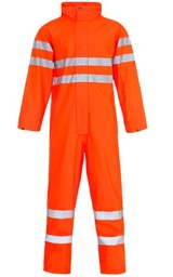[19181-7 - Stormflex Hi Vis PU Coverall Orange] 19181-7 - Stormflex Hi Vis PU Coverall Orange