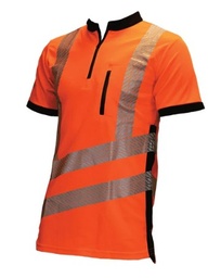 AB301262 Short Sleeve Treehog HV Orange T-Shirt