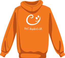 PitT Hopkins Kids GD57B Hoodie with Large Printed Back Logo
